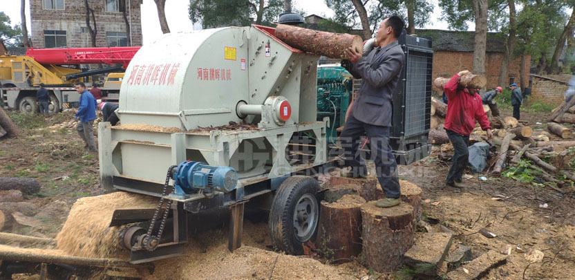 疫木粉碎机松线虫害粉碎机广西贺州树木粉碎机