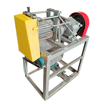 小型树枝去皮机 桑枝桂枝剥皮机 树枝脱皮机
