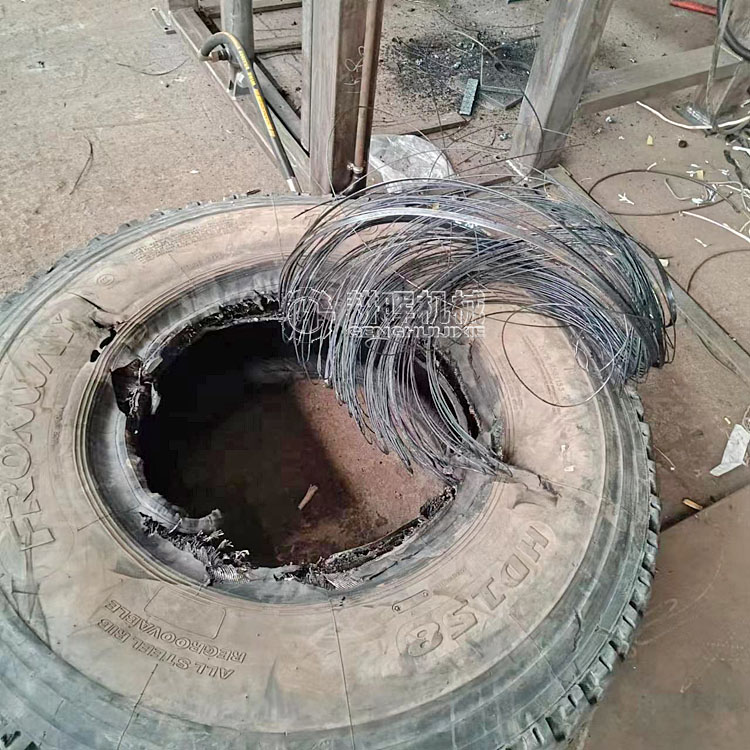 单钩轮胎拉丝机 轮胎钢丝分离机