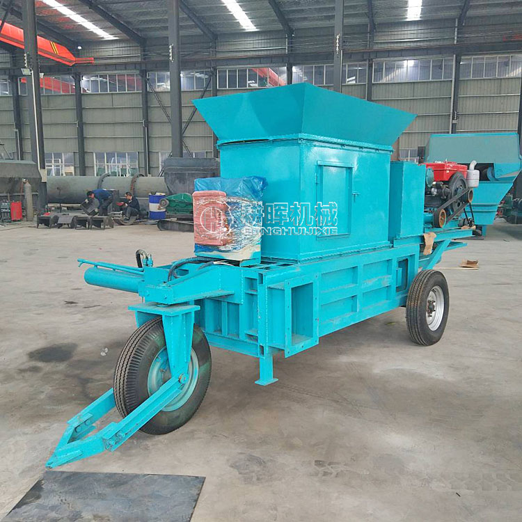 卧式椰丝打包机 稻草秸秆压块机