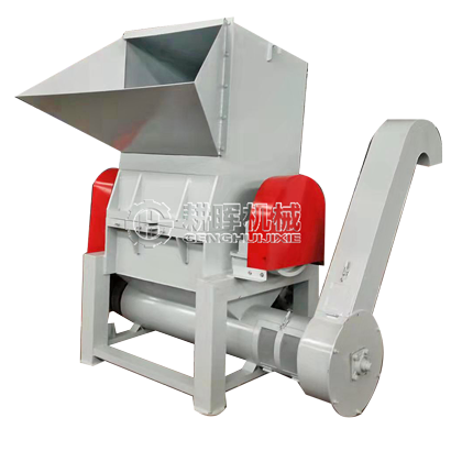 编织袋粉碎机螺旋输送出料 塑料袋粉碎机