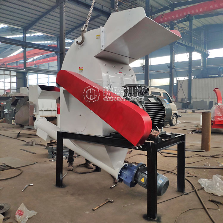 输送带进料稻草粉碎机 秸秆粉碎机