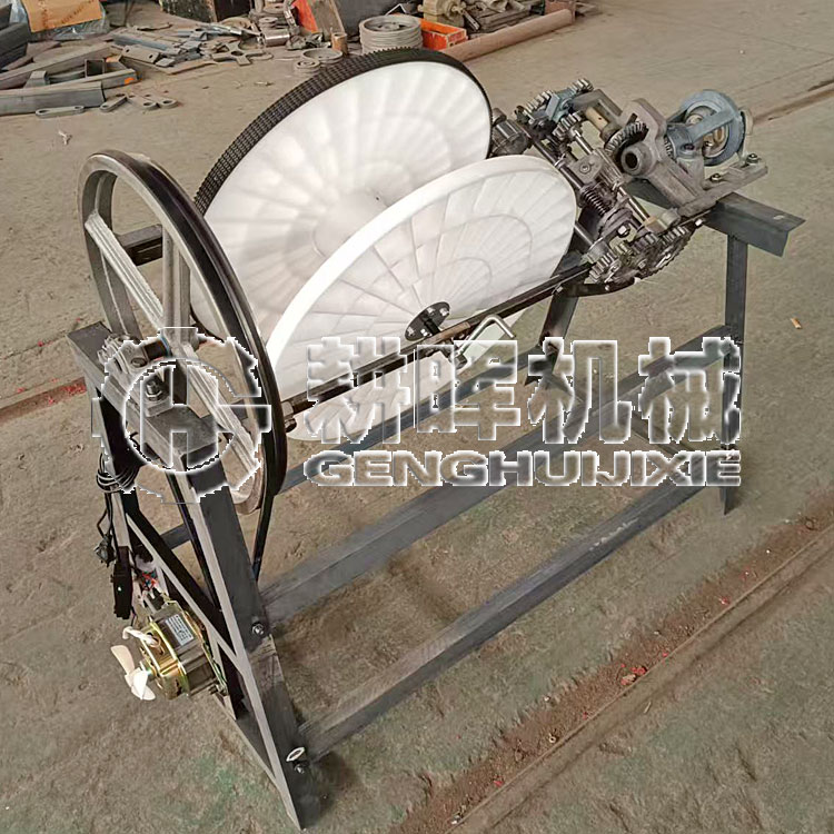 棕榈丝编绳机 草绳机 碎布条编绳机