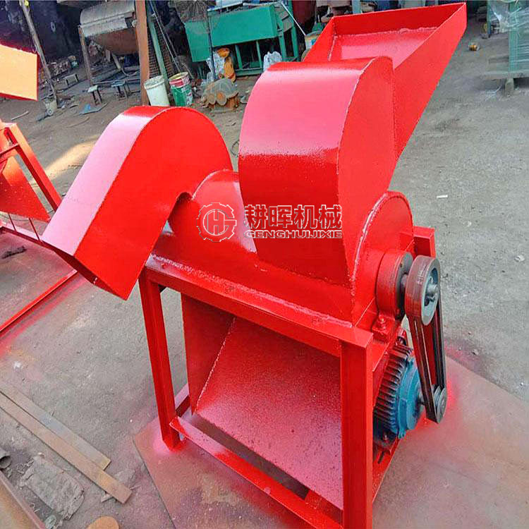 过期面包饼干粉碎机 临期火腿肠粉碎包装分离机