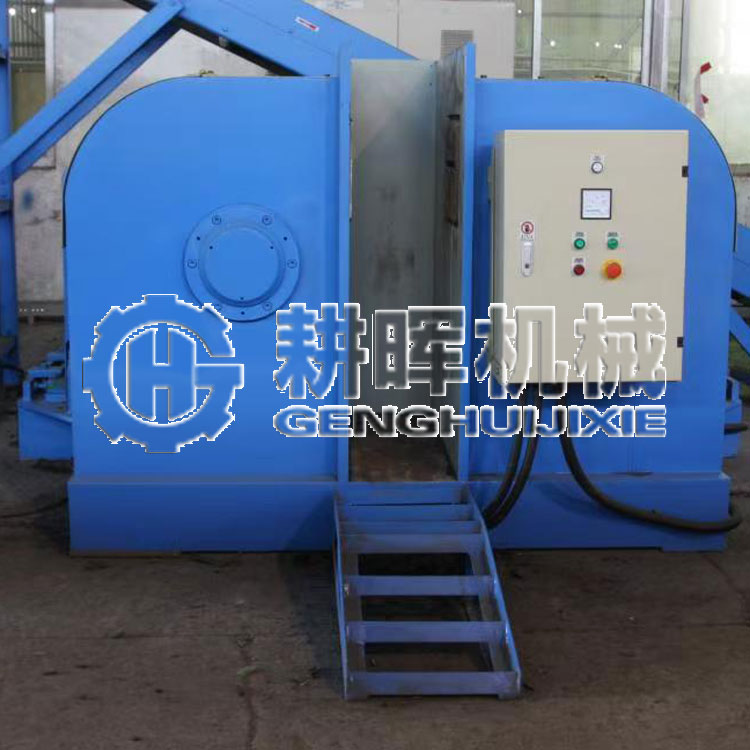 双钩轮胎拉丝机 废旧轮胎钢丝分离机